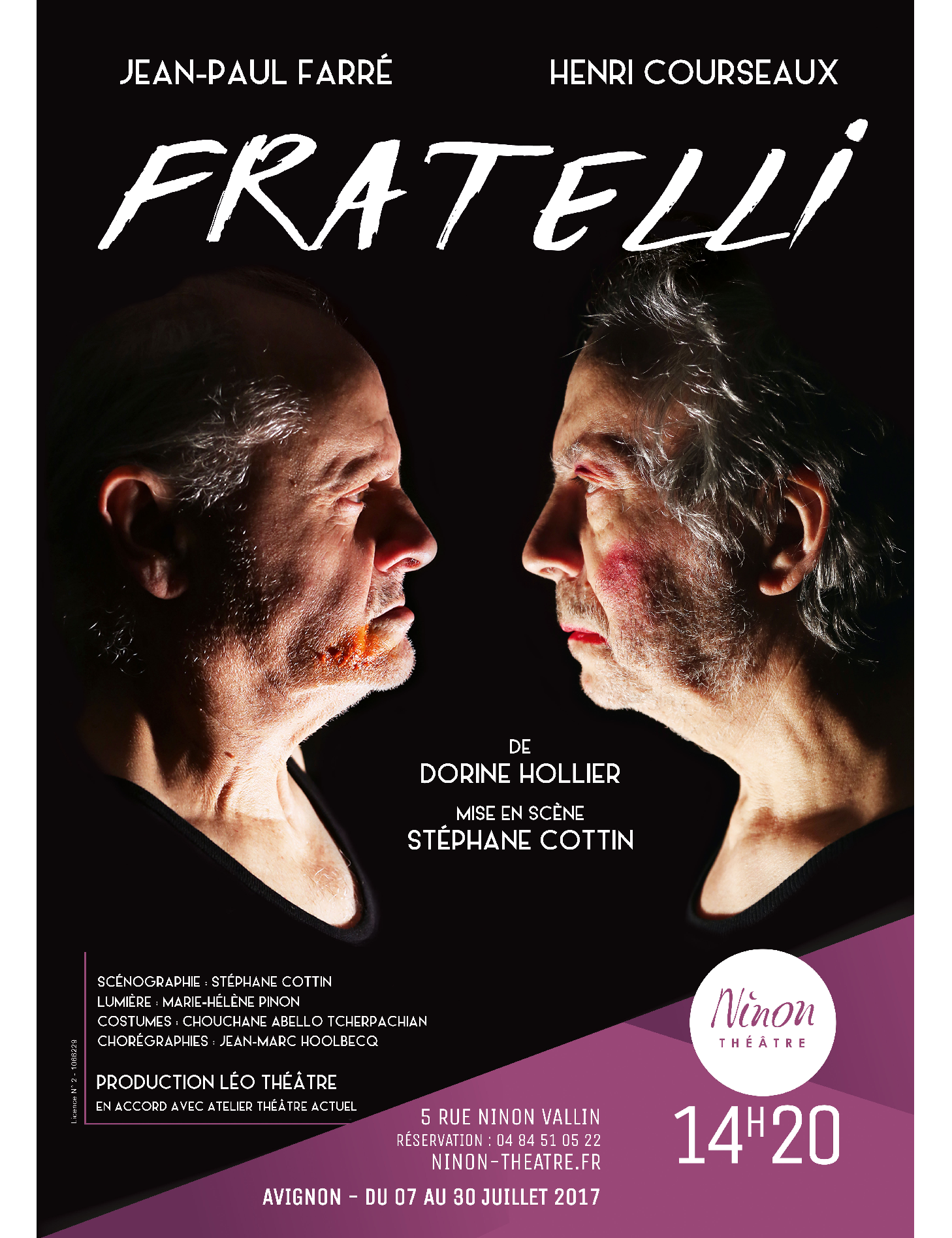 affiche spectacle Fratelli